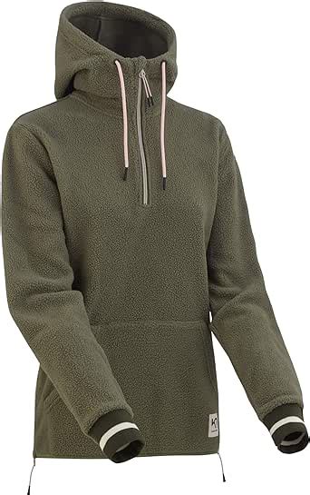 kari traa women s rothe hoodie half zip fleece hoody at amazon women s clothing store