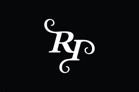 Monogram Ri Logo V2 Graphic By Greenlines Studios · Creative Fabrica