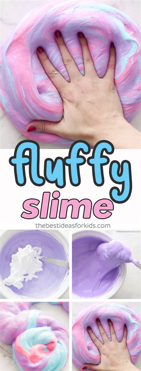 Diy Fluffy Slime Recipe Craft Gossip