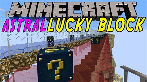 Minecraft Astral Lucky Block Race Ägd Lucky Block Mod Modded