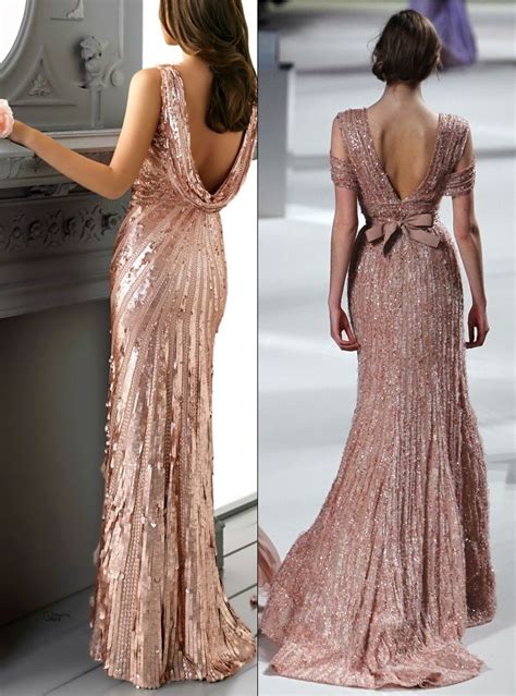 Cameo Rose Gold Dress Dresstk