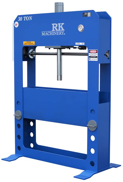 H Frame Hydraulic Press 30 Ton Rk Machinery
