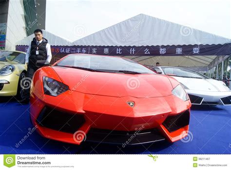 Shenzhen China Automobile Exhibition Sales Editorial Photography