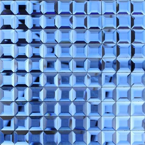 Wall tiles / floor tiles emma by @a whole lotta love tiles #interiors #abc #wall. Blue glass mosaic tile backsplash pyramid 3d shower wall ...