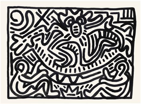 Keith Haring 1958 1990 Untitled 1980s Paintings Christies