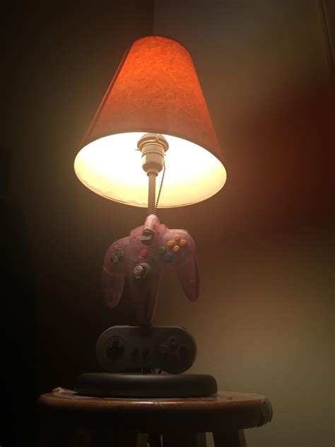 My Friend Made Me A Custom Nintendo Lamp For Christmas Rgaming