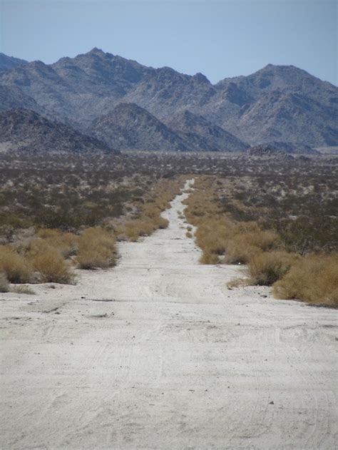 Road To Nowhere Mojave Desert 2012 Natural Wonders Mojave Desert