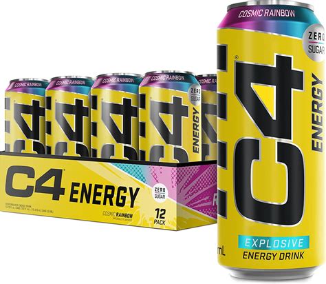 C4 Original Sugar Free Sparkling Energy Drink Pre Workout Performance