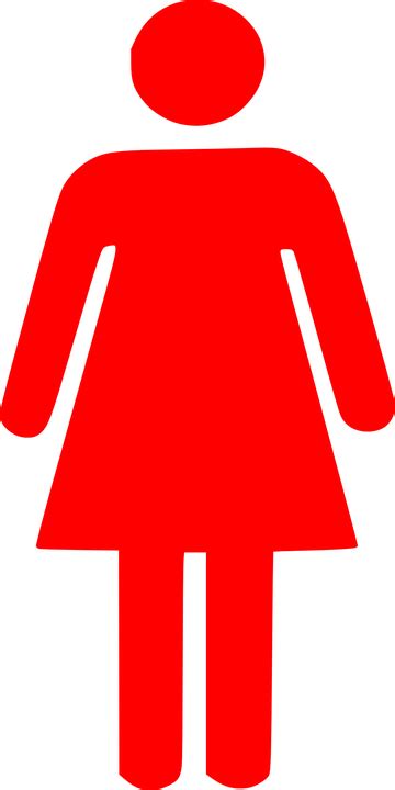 Woman Female Pictogram Free Vector Graphic On Pixabay