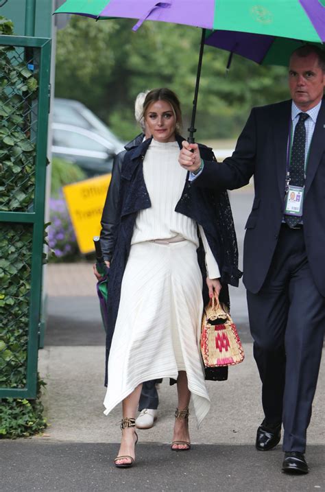 Olivia Palermo Arriving At Wimbledon 07152017 • Celebmafia