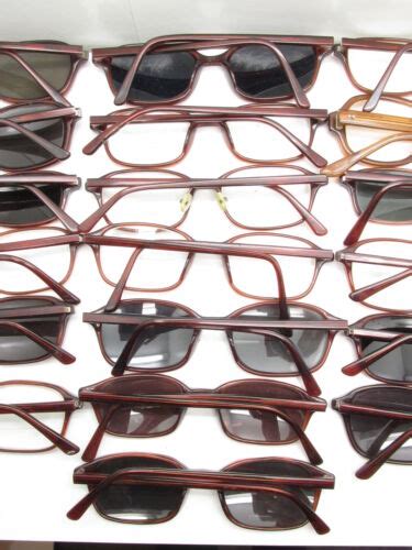 set of 25 vintage romco military r 5a bcg eyeglasses frames brown bulk lot s269 ebay