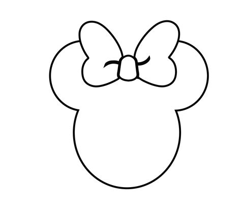 Outline Of Mickey Mouse Head Free Download On Clipartmag Mickey Mouse