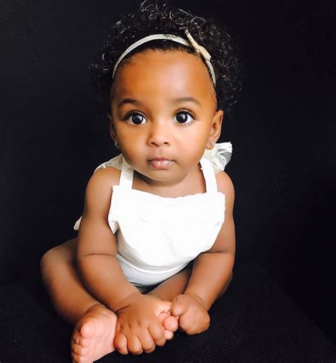 Pin By Deana DeCaro On Beautiful Baby S Cute Baby Girl Cute Black Babies Beautiful Babies