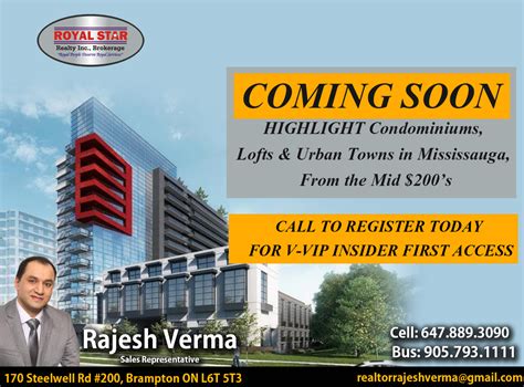 🌟🌟🌟 Coming Soon Highlight Condominiums 🌟🌟🌟 🌟 Lofts And Urban Towns In