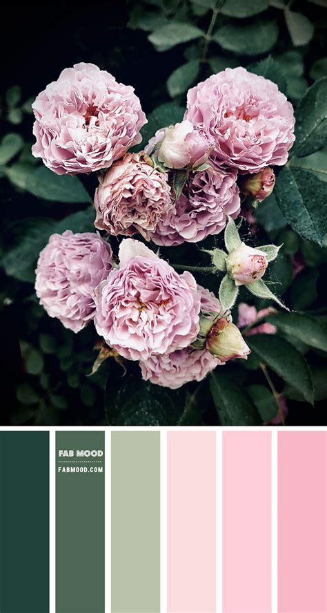 Green And Pink Color Scheme Color Palette Fab Mood Wedding