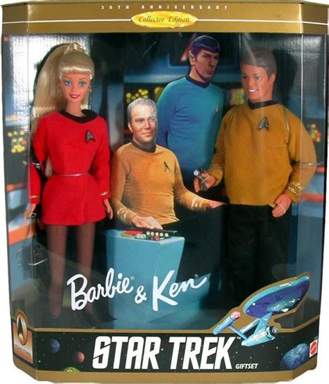 Star Trek Barbie Ken Th Anniversary Collector Edition Gift Set Comic Con Dates