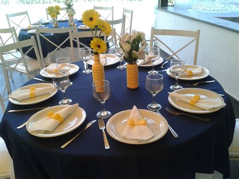 Mesa Dos Convidados Yellow Wedding Table Settings Wedding