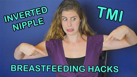 5 Ways To Fix A Flat Nipple Breastfeeding Hacks Youtube