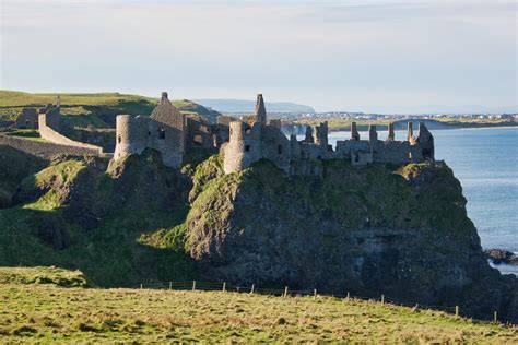The Ancient Dunluce Castle Was Once A Symbol Of Power Built At The