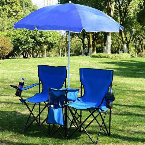 Foldable Chair And Cooler Combo With Umbrella Only 3799 Common