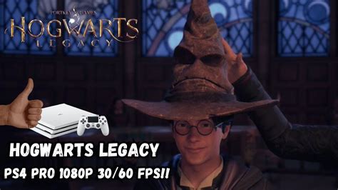 Hogwarts Legacy Na Antiga GeraÇÃo EstÁ Bom Ps4 Pro 1080p 30 E 60 Fps