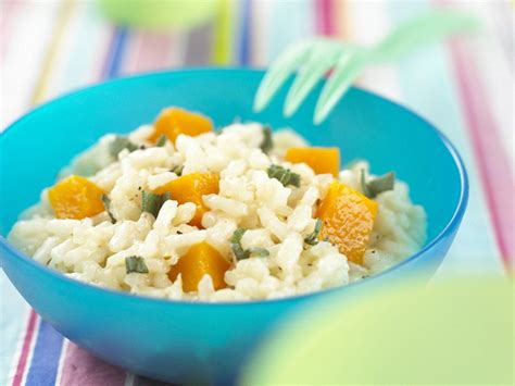 Add water as needed to reach the desired consistency. Risotto with Butternut Squash | Baby food recipes 9 12 ...