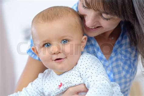 Mother And Baby Stock Image Colourbox