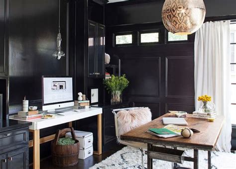 Dark And Sophisticated Black Home Office Ideas You Will Love Decoist
