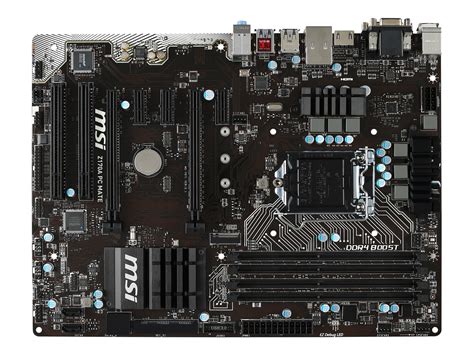 Msi Pro Solution Intel Z170a Lga 1151 Ddr4 Usb 31 Atx Motherboard