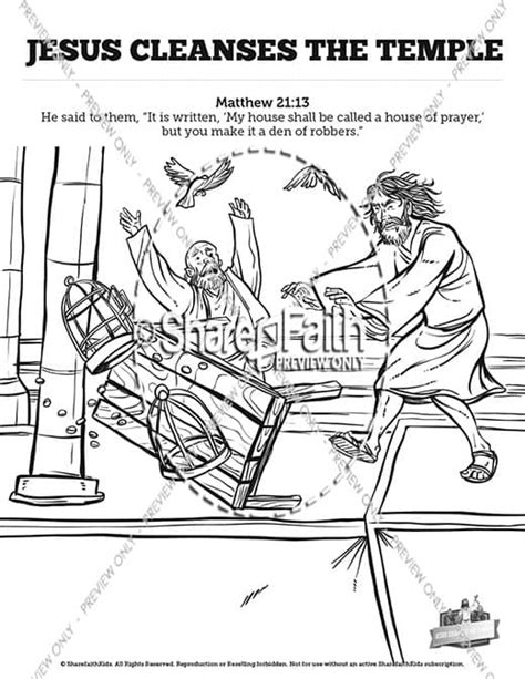 Sharefaith Media Matthew 21 Jesus Cleanses The Temple Kids Spot The