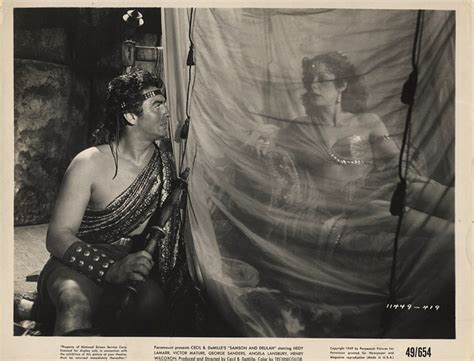 Samson And Delilah Original 1949 Us Silver Gelatin Single Weight Photo Posteritati Movie