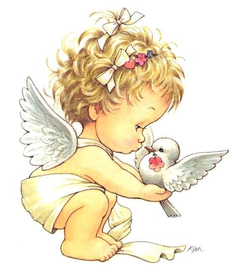 Printable Angels Ruth Morehead Angel Cartoon Baby Angel Angel