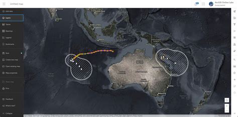 Hurricane Tracking Wall Maps