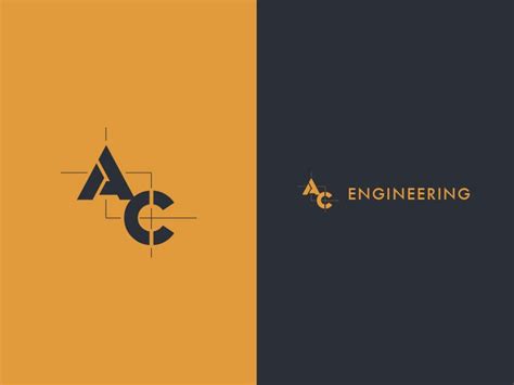 Ac Engineering Construction Logo Design Company Logo Design