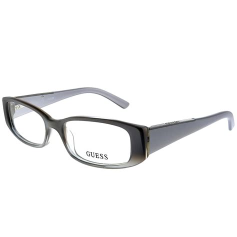 Guess Gu 2385 Gry 52mm Unisex Rectangle Reading Glasses Polycarbonate