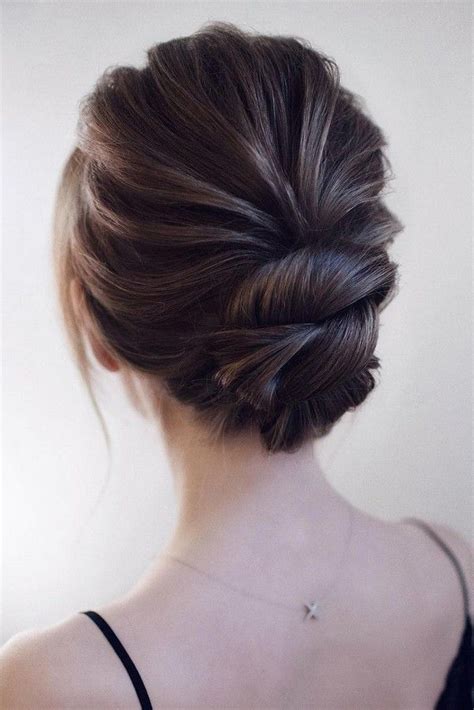 15 stunning low bun updo wedding hairstyles from tonyastylist updos for medium length hair