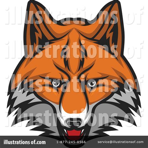 Fox Clipart #1661245 - Illustration by Vector Tradition SM