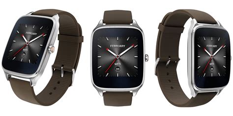 The Asus Zenwatch 2 Connects With Your Iphone Or Android Has Fitness