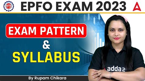 UPSC EPFO NOTIFICATION UPSC EPFO Exam Exam Pattern Syllabus YouTube