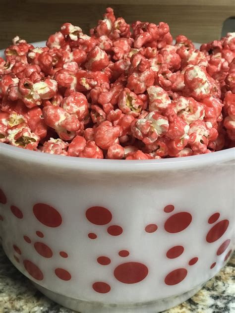 Enjoy A Red Hot Twist On A Classic Popcorn Snack That Would Be Perfect