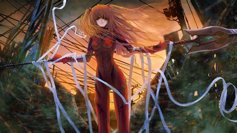 Most fans agree that the platinum collection released by adv films is the best version. Asuka Langley Shikinami HD Wallpaper | Background Image | 1920x1080 | ID:607595 - Wallpaper Abyss