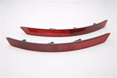 2pcspair Rh And Lh Car Rear Bumper Reflector Red Tail Fog Lights For