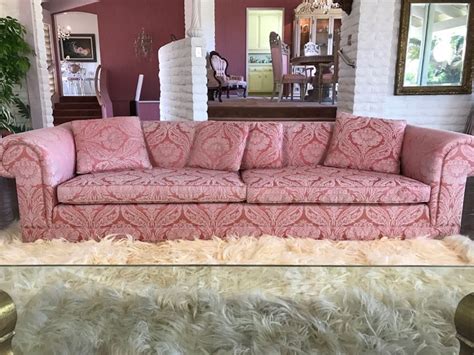 Saw something that caught your attention? Pink Designer Sofa With Matching Throw Pillows