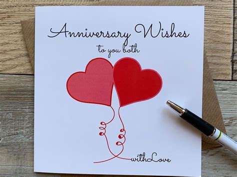 Anniversary Card Images` Card Template