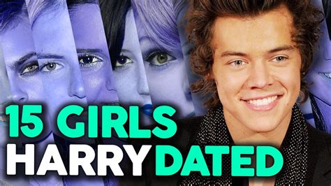 15 Girls That Harry Styles Has Dated Youtube