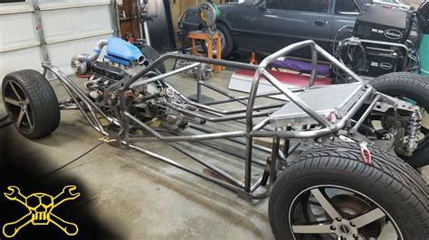 Tube Chassis Fabrication Fox Body Mustang Hot Rod Build Youtube