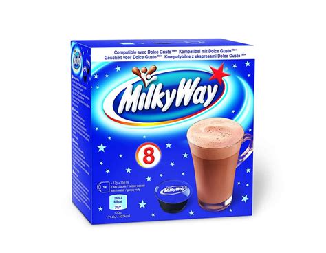 Milky Way Horká čokoláda Cafféluxe 8 Kapslí Pro Dolce Gusto