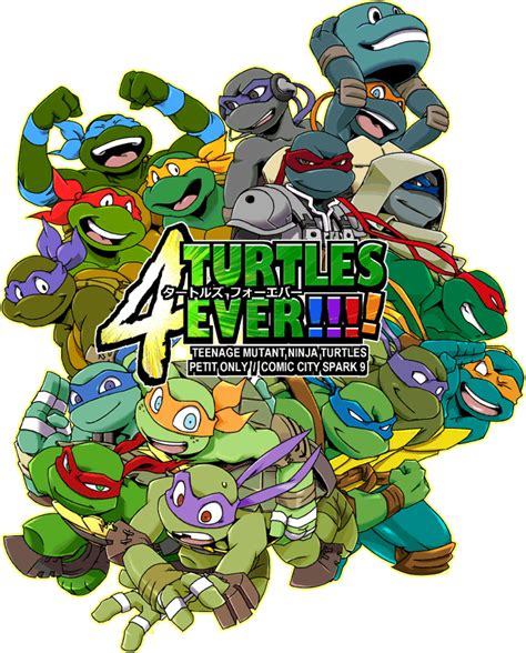 Turtles 4ever Teenage Mutant Ninja Turtles Artwork Teenage