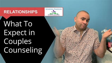 What To Expect In Couples Counseling Youtube