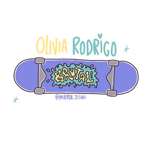 Olivia Rodrigo Divulgação Oficial Do Album Sour Domestika